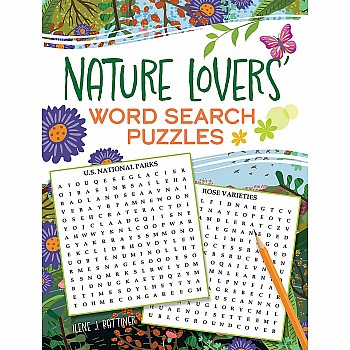 Nature Lovers' Word Search Puzzles