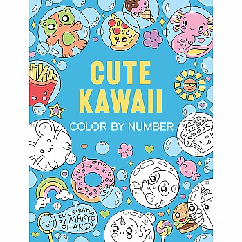 Cute Kawaii Color by Number