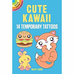 Cute Kawaii: 14 Temporary Tattoos
