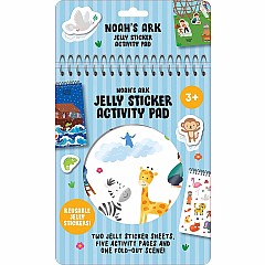 Noah's Ark Jelly Sticker Activity Pad: With 31 Reusable Stickers, 2 Silicone Sticker Sheets, 4 Activity Pages And 1 Fold-Out Pl