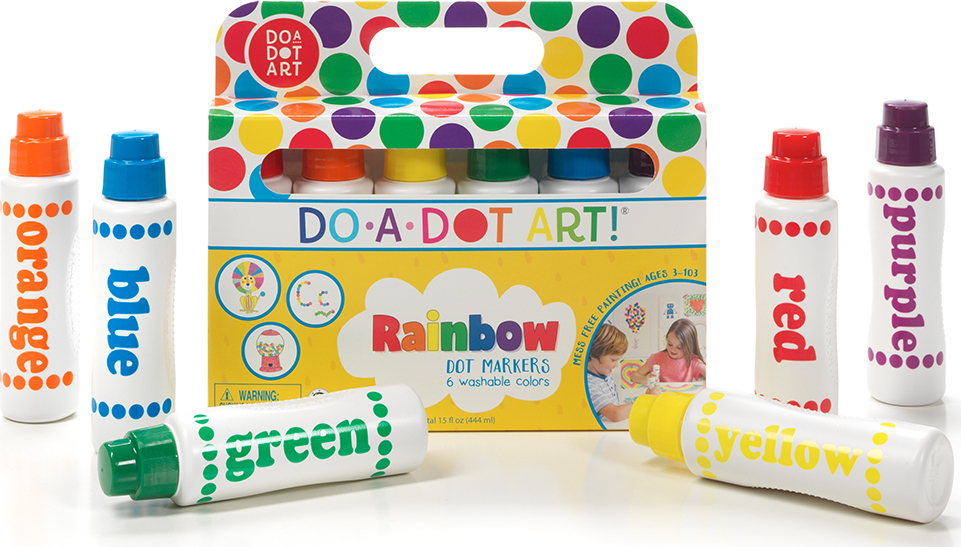 dot-art-markers-6-pk-rainbow-washable-geppetto-s-toys-do-a-dot-art