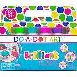 Dot-Art Markers 6-pk Brilliant [Washable]