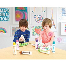 Dot-Art Markers 6-pk Brilliant [Washable]