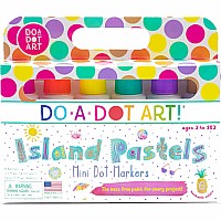 MINI Dot-Art Markers 6-Pk Island Bright [Washable]