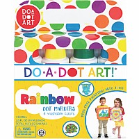 Do A Dot Dot-Art Markers 4-Pk Rainbow [Washable]
