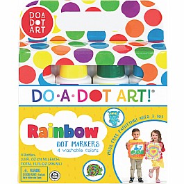 4-Pack Rainbow Do-A-Dot Markers