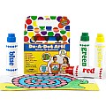 Dot-Art Markers 4-Pk Rainbow [Washable]