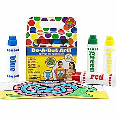 Dot-Art Markers 4-Pk Rainbow [Washable]