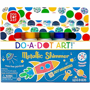 Do A Dot! Metallic, 5 ct Shimmer Markers