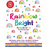 Rainbow Bright Multimedia Art Pad