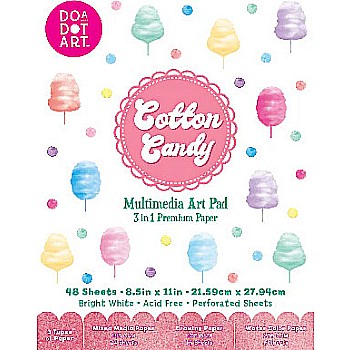 Cotton Candy Multimedia Art Pad