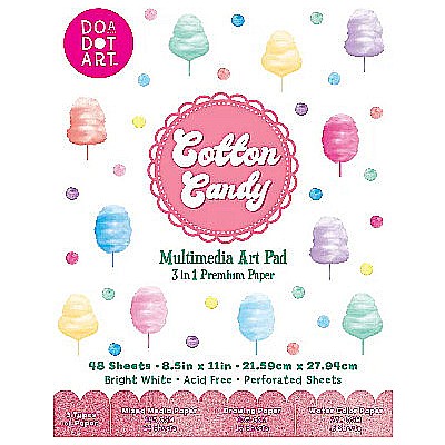 Cotton Candy Multimedia Art Pad