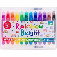 Rainbow Bright Watercolor Crayons