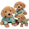 Holiday Mini Golden Retriever PJ Pup