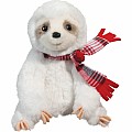 White Sloth Mini Soft Holiday