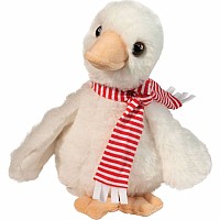 Mini Gussie Soft Goose with Scarf