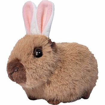 Cappie Capybara with Bunny Ears