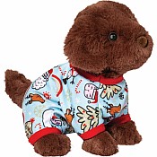 Mini Chocolate Lab PJ Pup