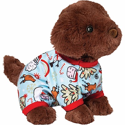 Mini Chocolate Lab PJ Pup