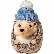 Spunky Hedgehog with Winter Hat