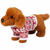 Mini Soft Dachshund with Sweater