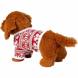 Mini Soft Dachshund with Sweater