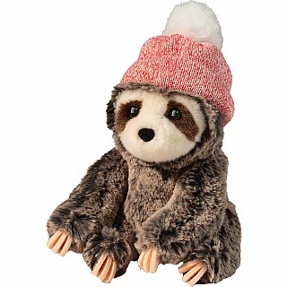 Blitzen Sloth with Winter Hat