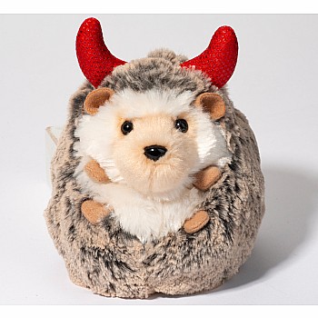 Spunky Hedgehog with Devil Horns