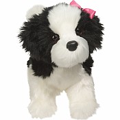 POOFY SHIH-TZU BLACK & WH