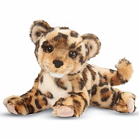 12" Spatter the plush Leopard Cub