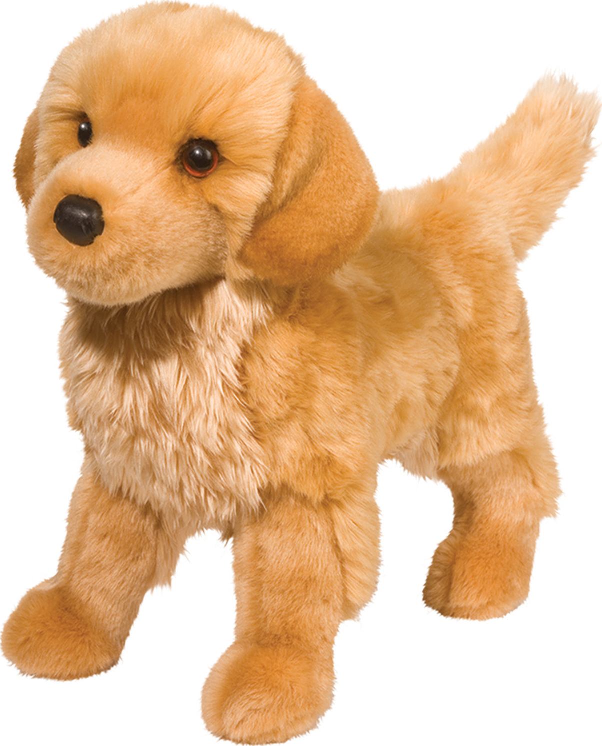 Golden retriever and on sale stuffed animal