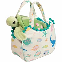 Douglas Sassy Sak: Ocean Friends Sak with Sea Turtle