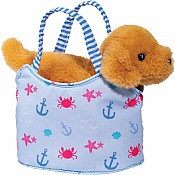 Tiny Tides Sassy Pet Sak w/ Retriever