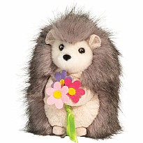 Sally Hedgehog with Flowers