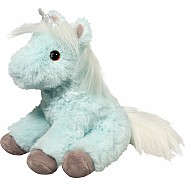 Douglas Mini Softs: Bonnie the Ice Blue Unicorn