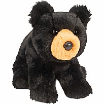 Mini Cubbie Soft Black Bear