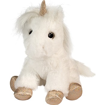 Elodie White Unicorn Mini Soft
