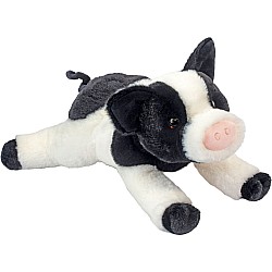 Ernie Black and White Pig Soft