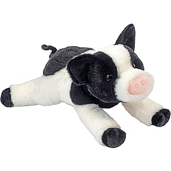 Ernie Black and White Pig Soft