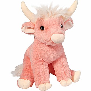 Candie Pink Highland Cow Soft