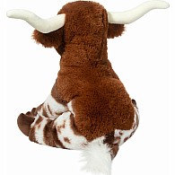 Bixbie Soft Texas Longhorn Bull