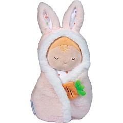 Pink Garden Baby Bunny Hug