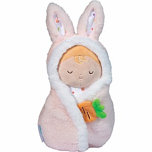 Pink Garden Baby Bunny Hug