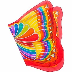 Red Rainbow Butterfly Wing