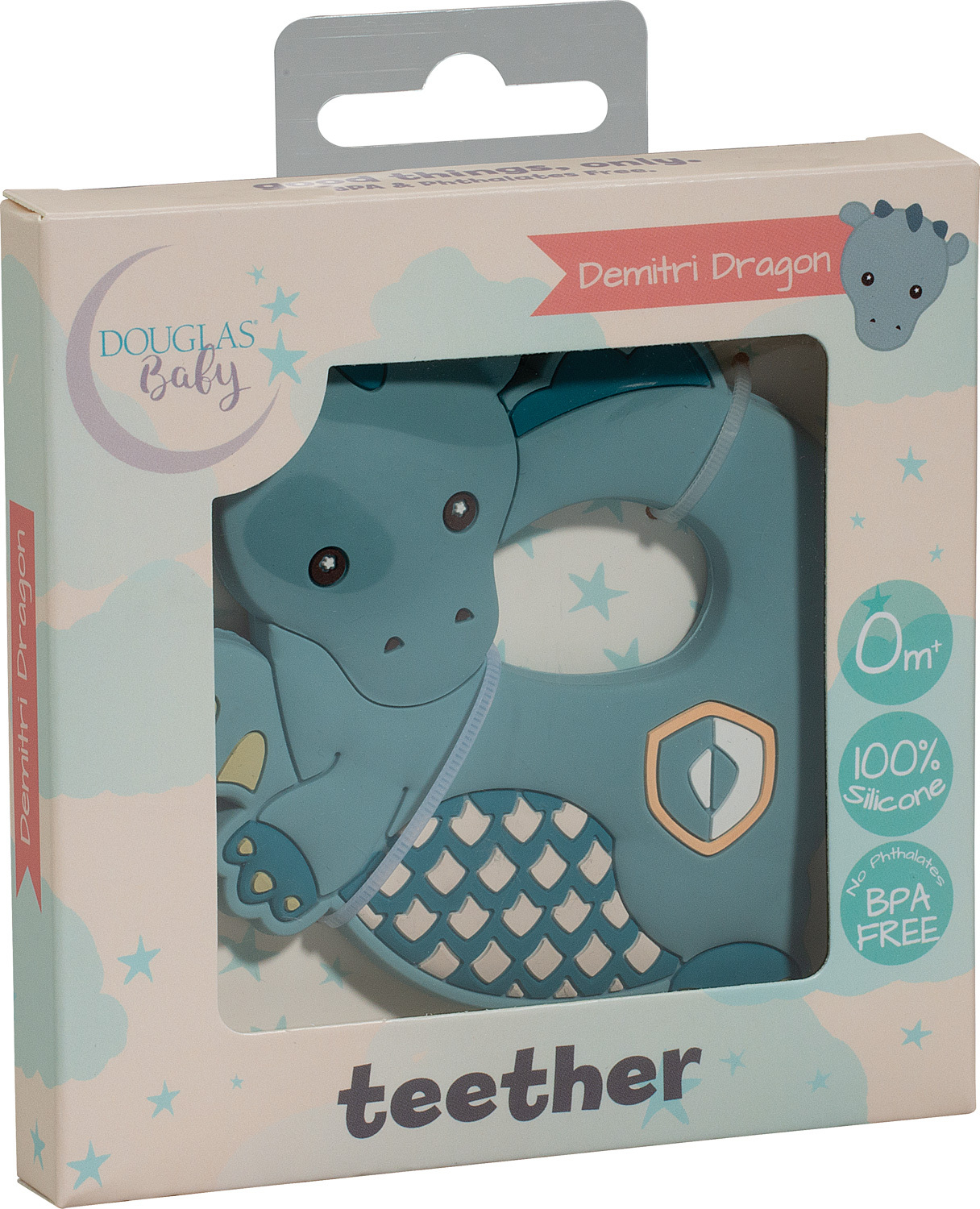 Demitri Dragon Silicone Teether