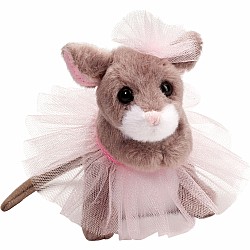 Tippy Toe Mouse with Pink Tutu