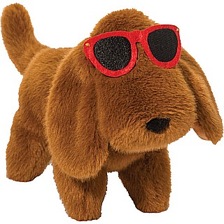 Danette Dachshund Muzzle w/ Sunglasses