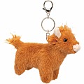 Douglas Plush Highland Cow Bag Charm