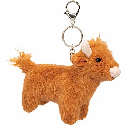Highland Cow Bag Charm