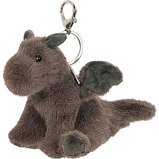 Grey Dragon Bag Charm